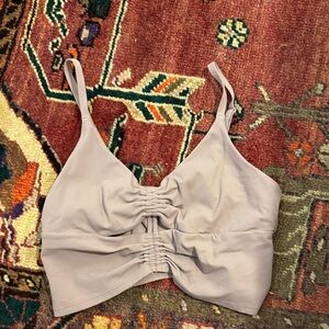 Athleta Ruched Lavender Women's Top